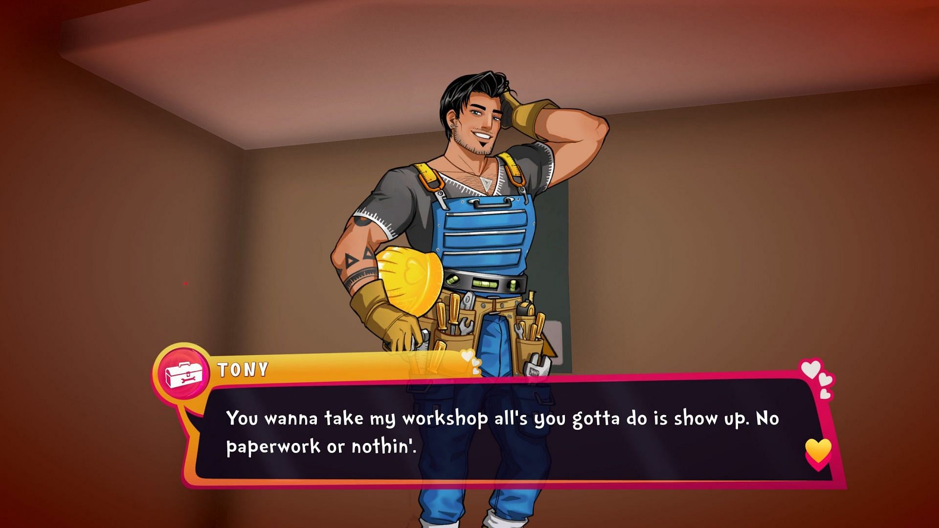 Date Everything may have some issues, but the lack of a fine set of attractive characters is not one of them (Image via Team17)